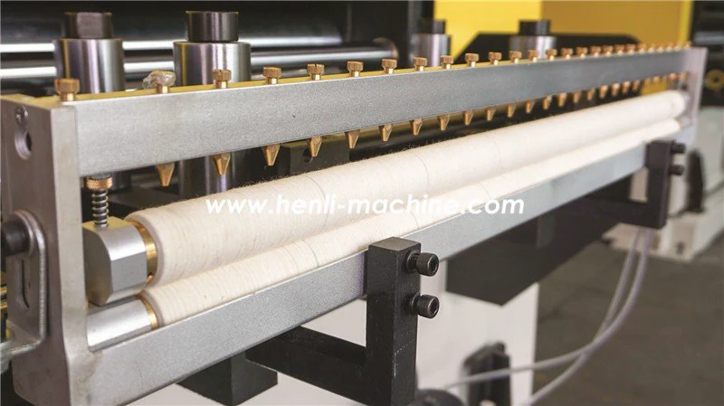 Sistema opcional de lubricación automática para las dos caras del material