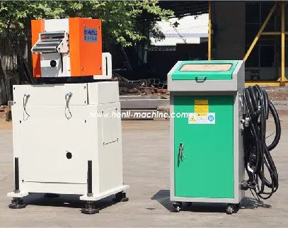 Alimentador servo zigzag compacto con gabinete de control