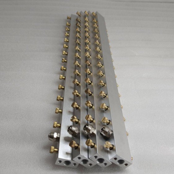 Múltiple de válvulas de latón del lubricador CT